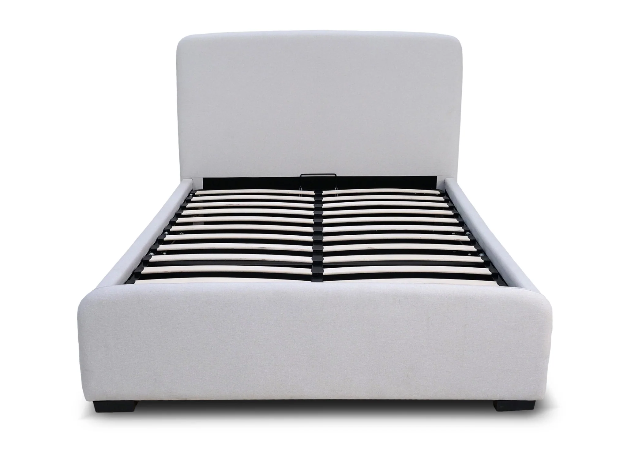 LANGHAM Ottoman Bed  (Light Grey Fabric) | Available in 3 Sizes - Image 3