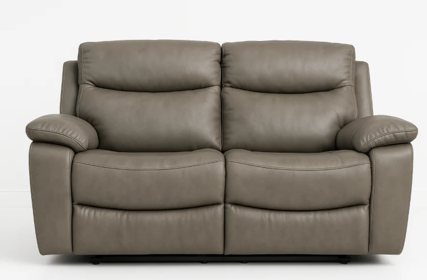 LUCIA 2 Seater Manual Recliner - Available in 4 Colours - Image 2