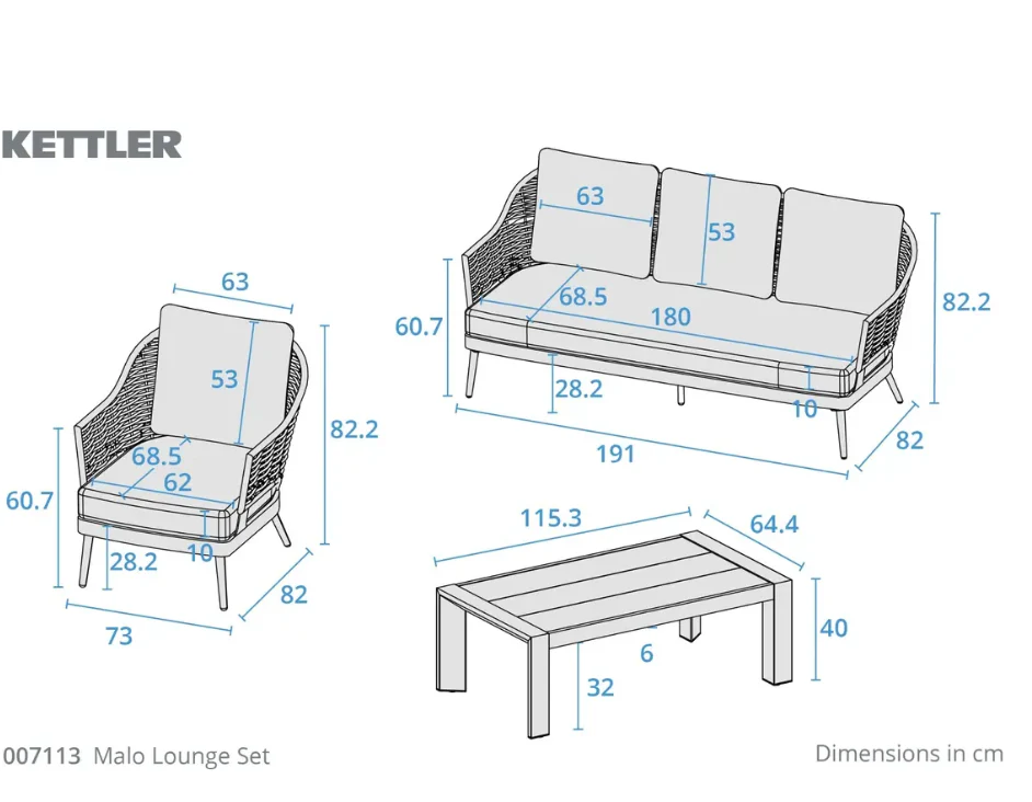 MALO Sofa Suite - Image 3