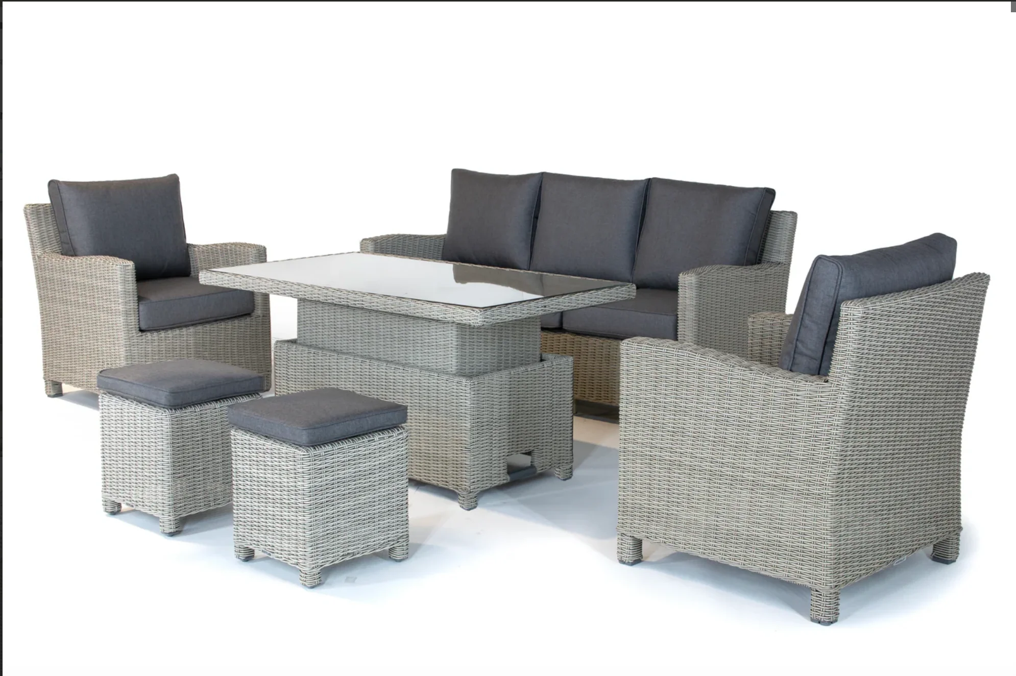 PALMA Signature Lounge Sofa Set with Rising Table - Image 5
