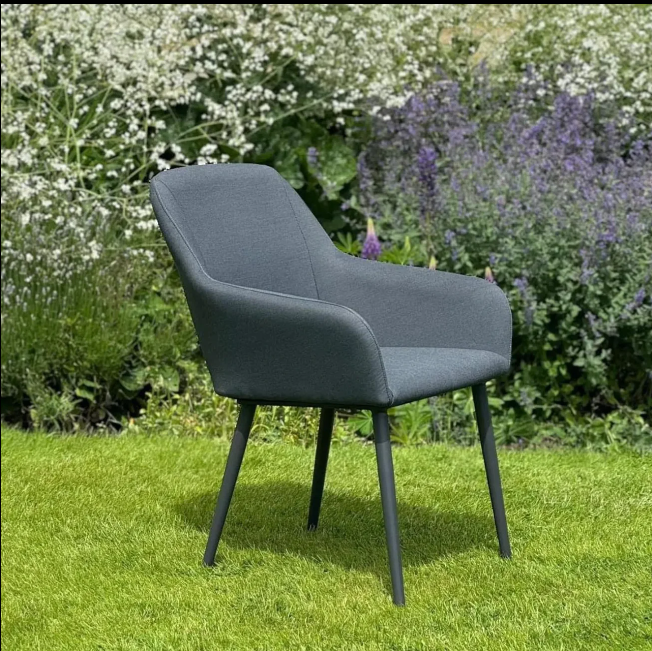 SAN PEDRO 120cm All Weather Round 4 Seater Dining - Image 3
